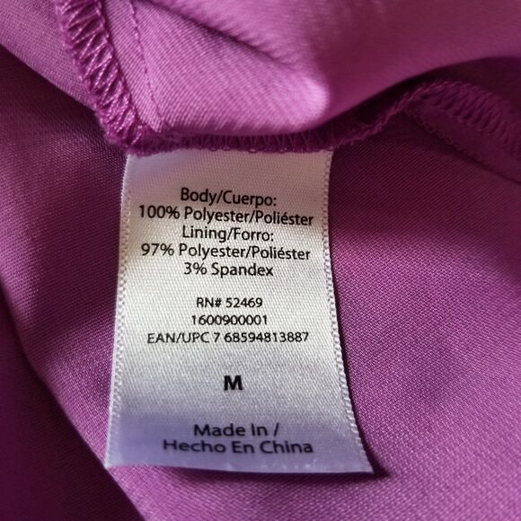 Women's Floral Top Size Medium Fairy Faux Wrap Romantic - Picture 9 of 9